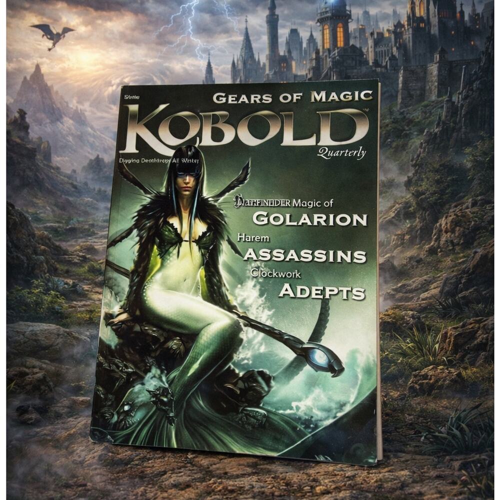 Kobol quarterly RPG magazine gear of magic pathfinder Golarion fantasy Issue